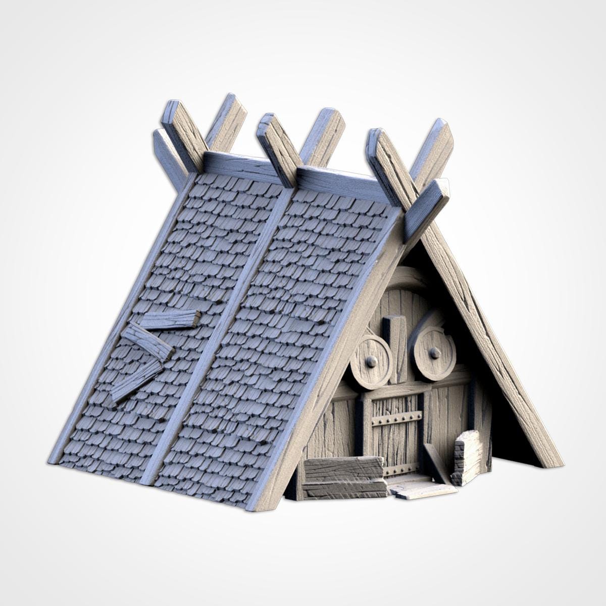 Décors - Hutte Viking