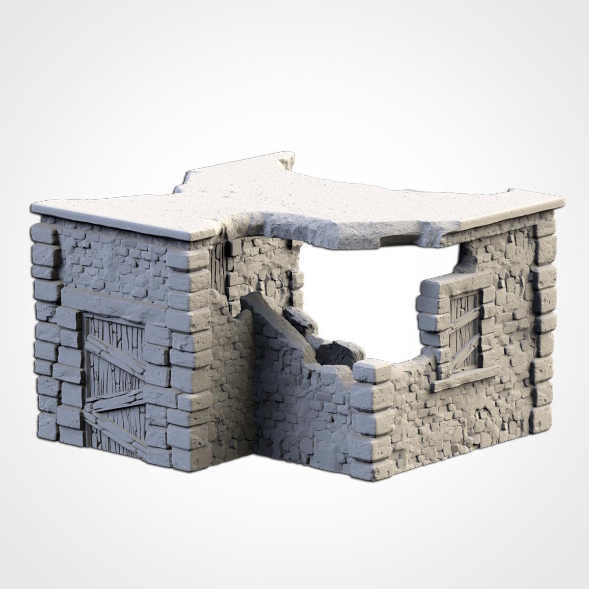Décors - Village en ruine