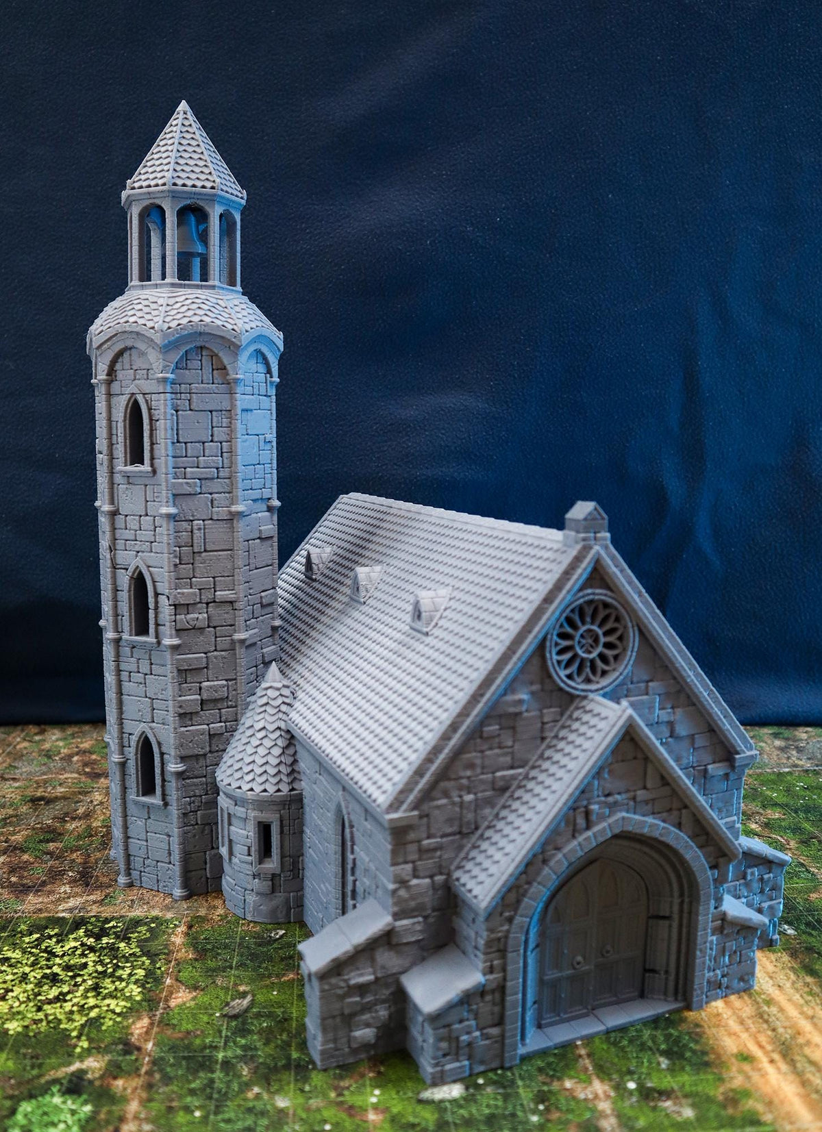 Décors - Église reconstruite