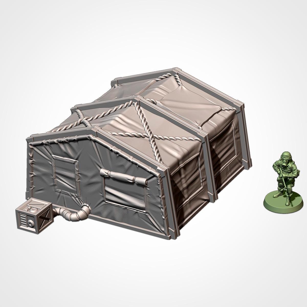 Décors - Tentes militaires
