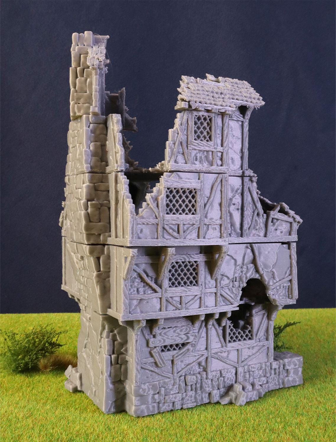 Décors - Maison en ruine