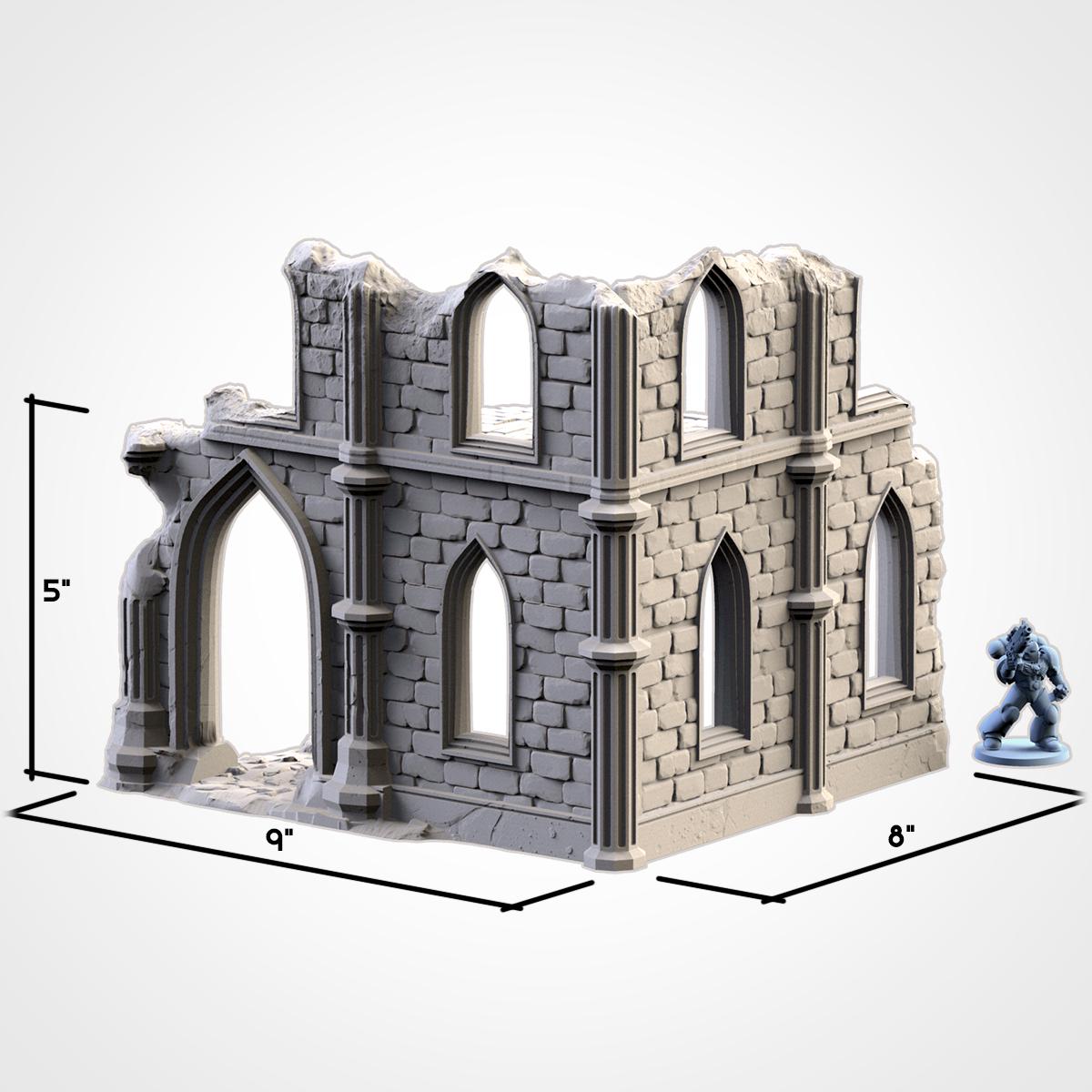 Décors - Set Temple en ruine