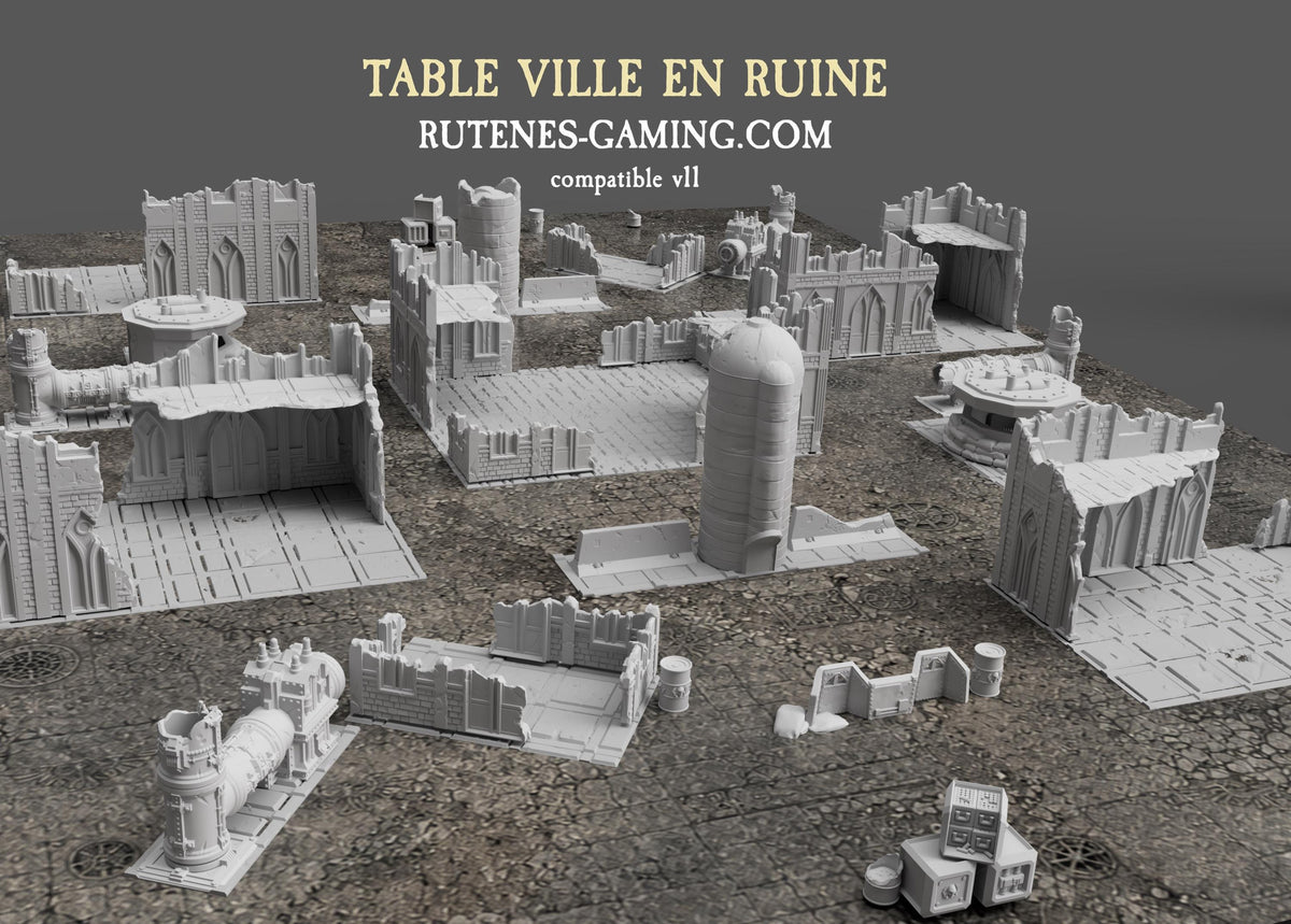 Décors - Set cité (compatible v11)