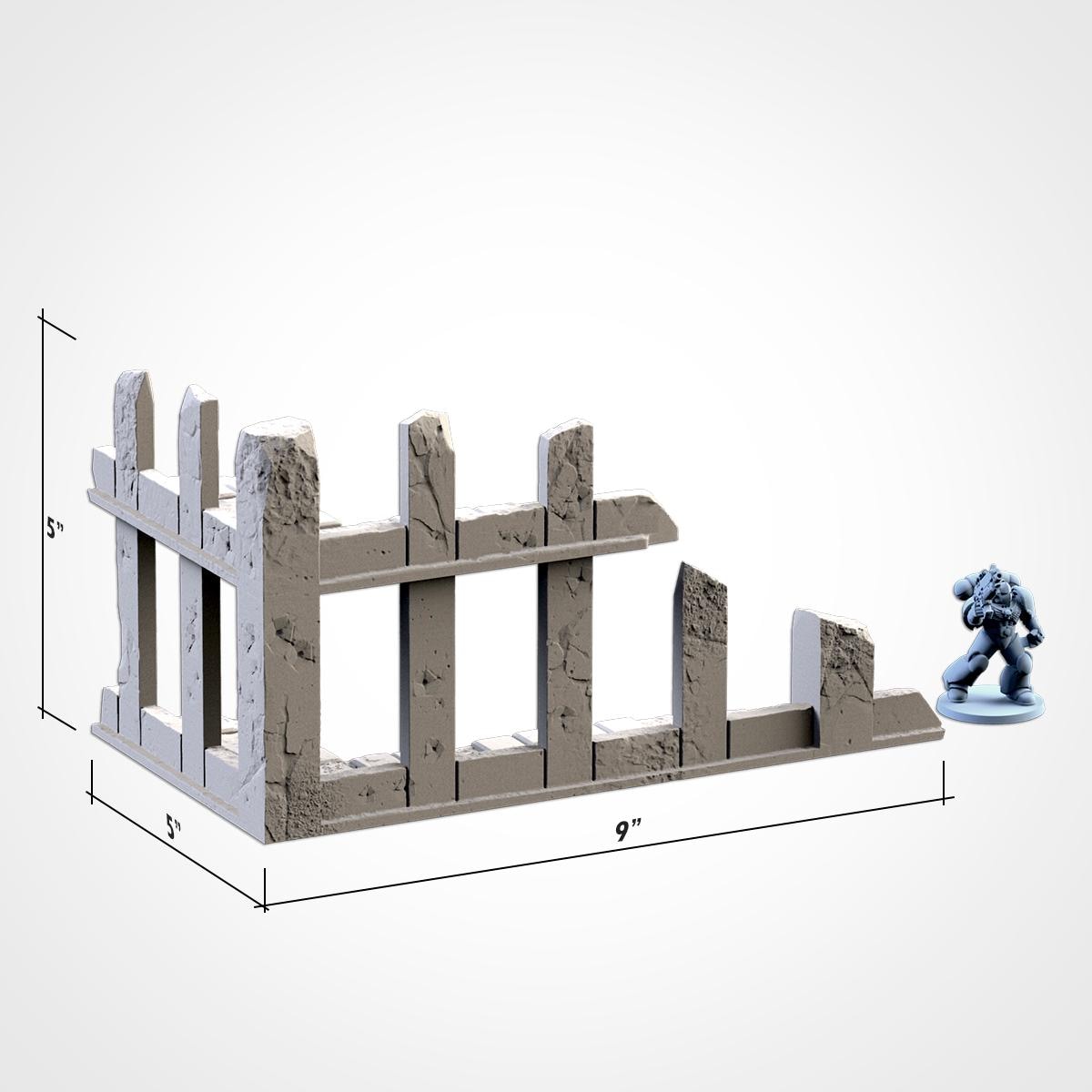 Décors - Set Ville en ruine