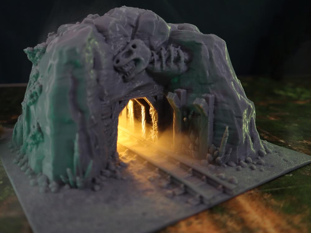 Décors - Entrée de la mine