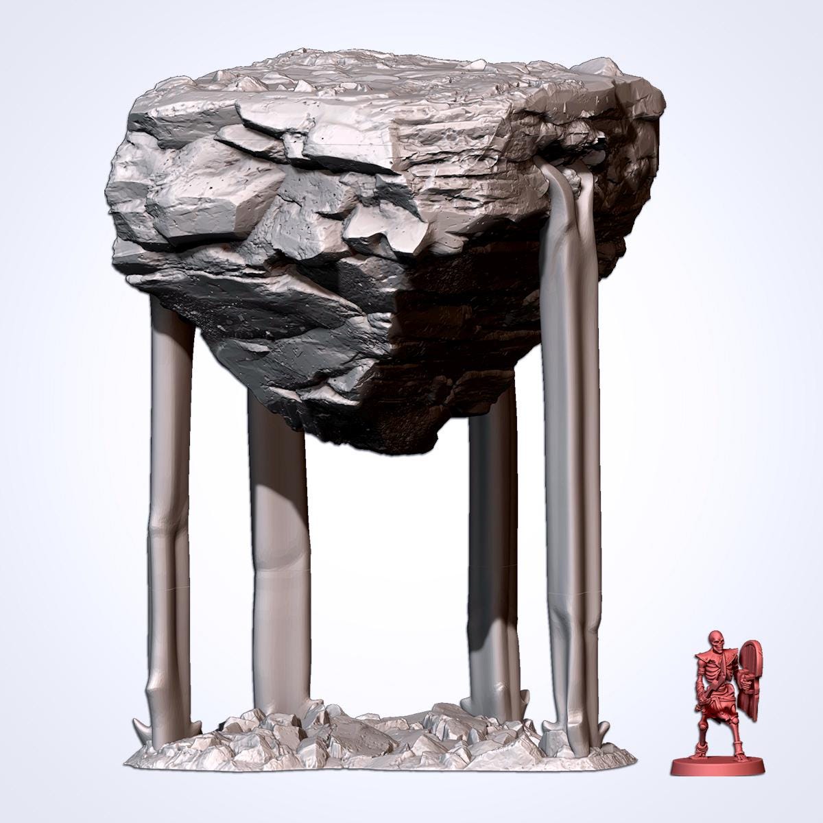 Décors - Rocher volant