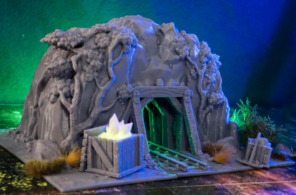 Décors - Entrée de la mine