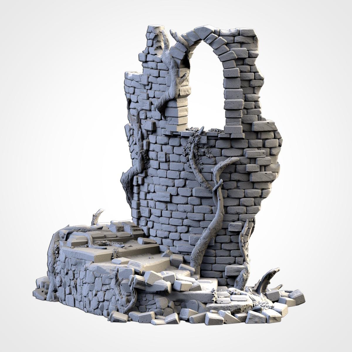 Décors - Cíté en ruine