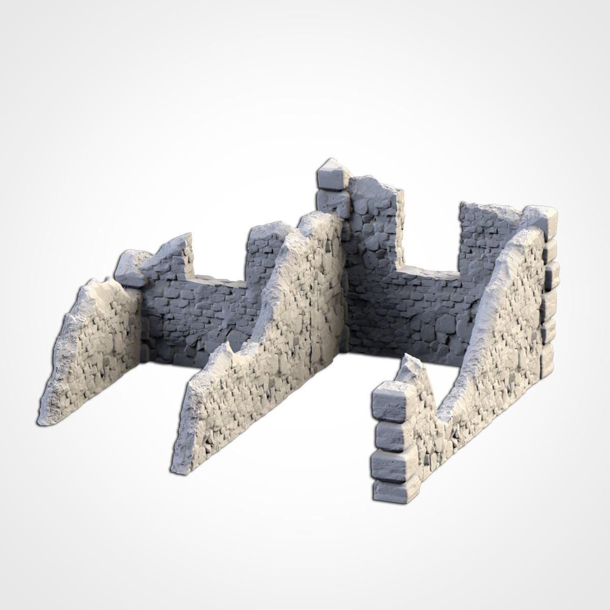 Décors - Village en ruine
