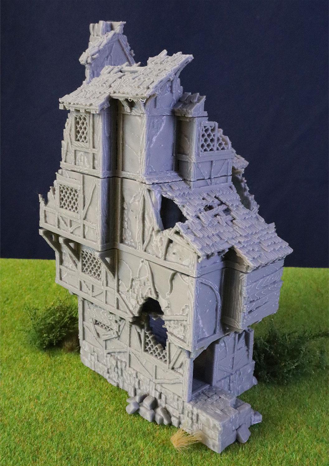 Décors - Maison en ruine