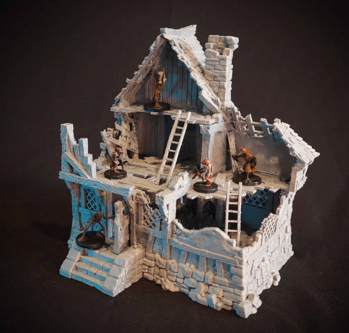 Décors - Maison d'hôtes en ruine