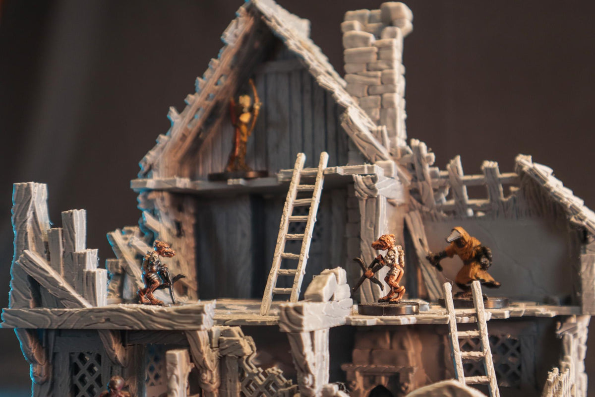 Décors - Maison d'hôtes en ruine