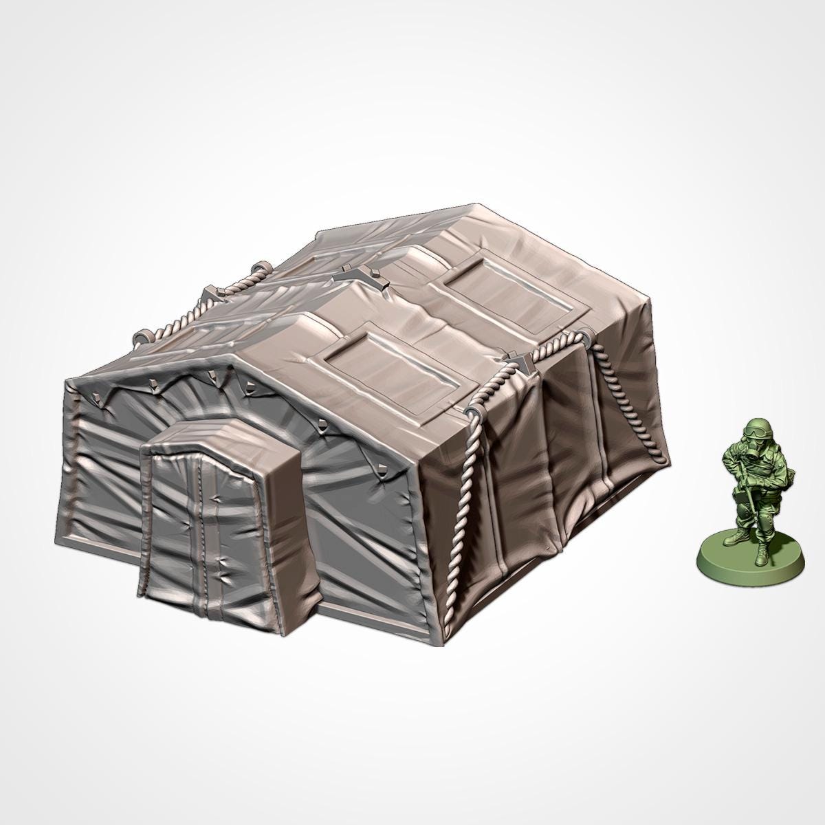 Décors - Tentes militaires