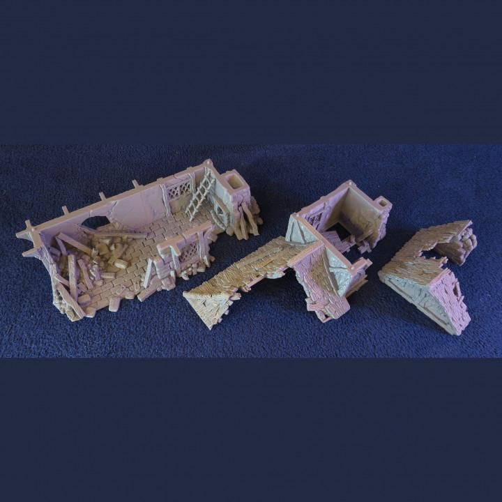 Décors - Petite maison en ruine