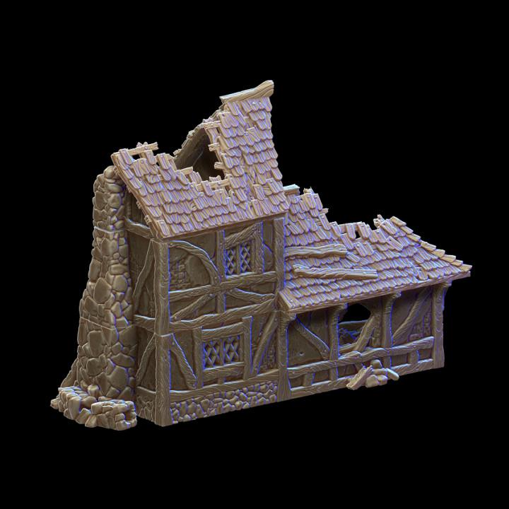 Décors - Petite maison en ruine