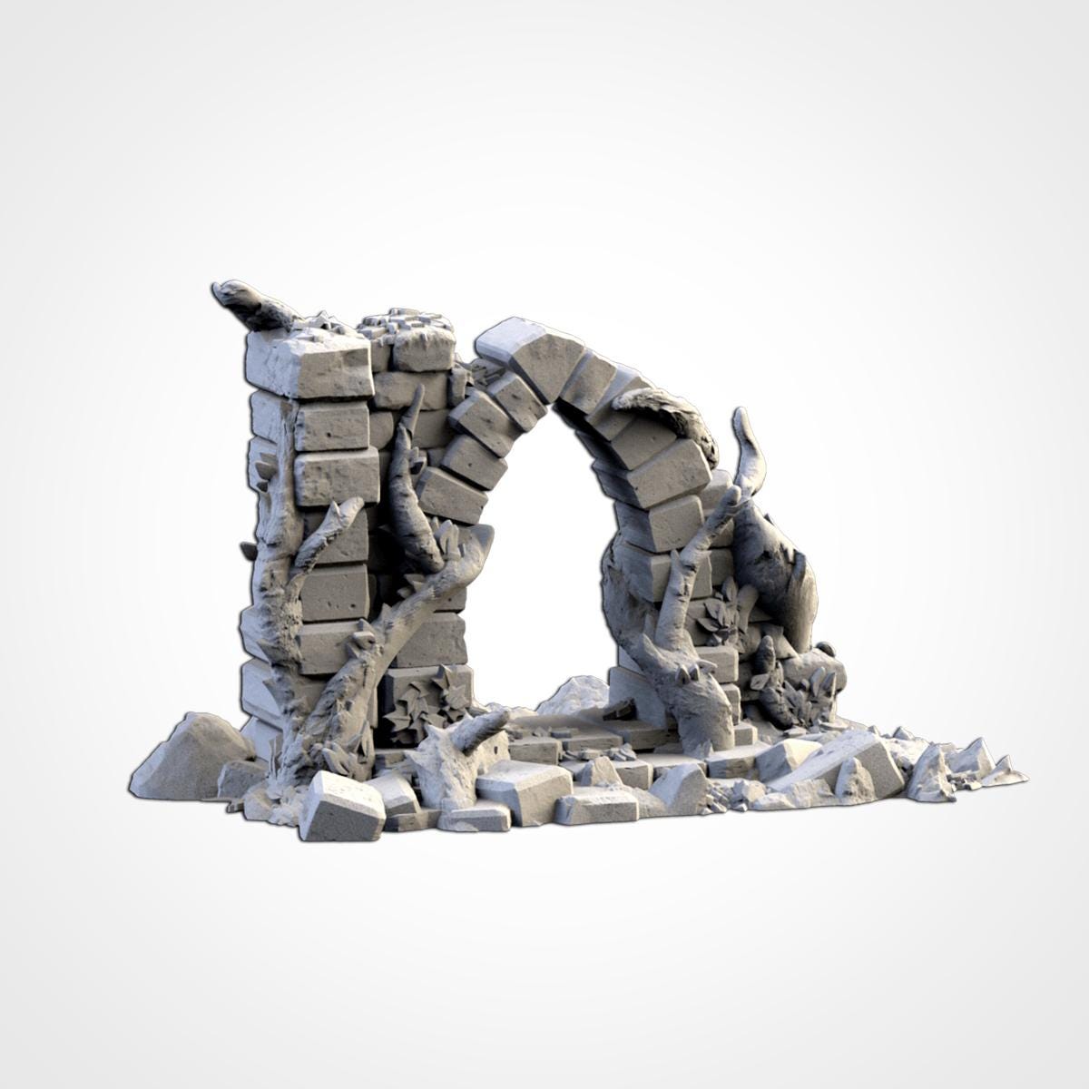 Décors - Cíté en ruine