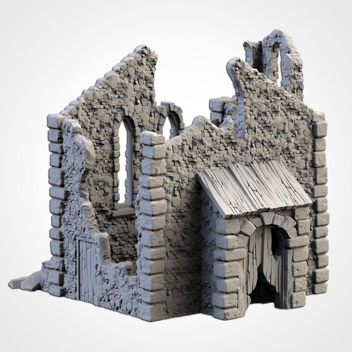 Décors - Village en ruine