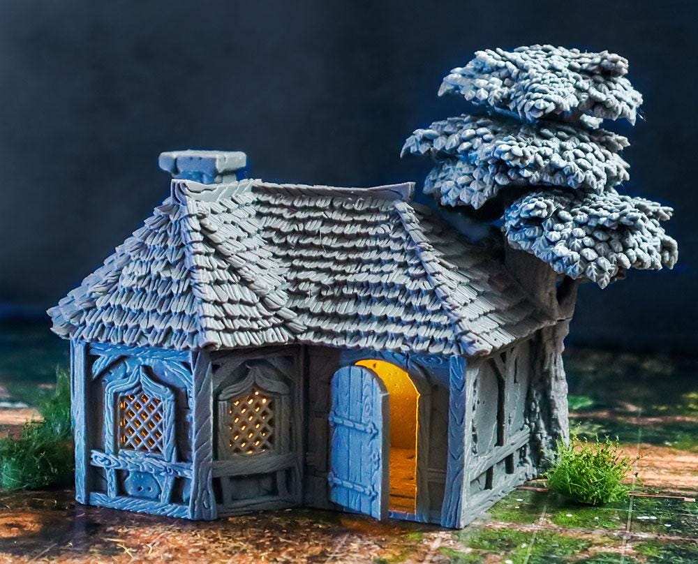 Décors - Maison de l'alchimiste
