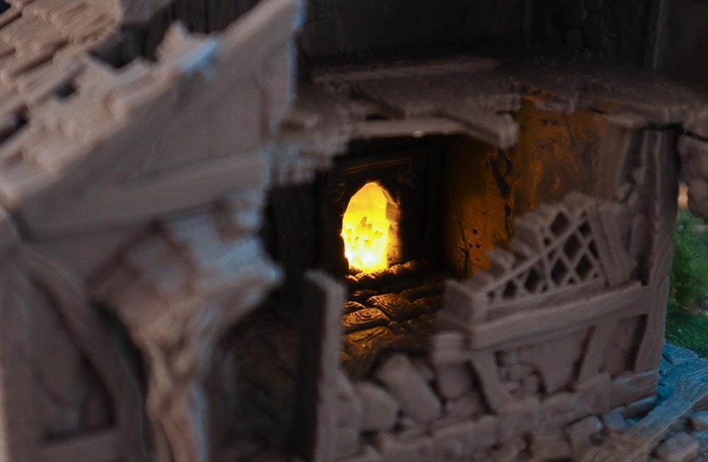 Décors - Maison du guérisseur en ruines