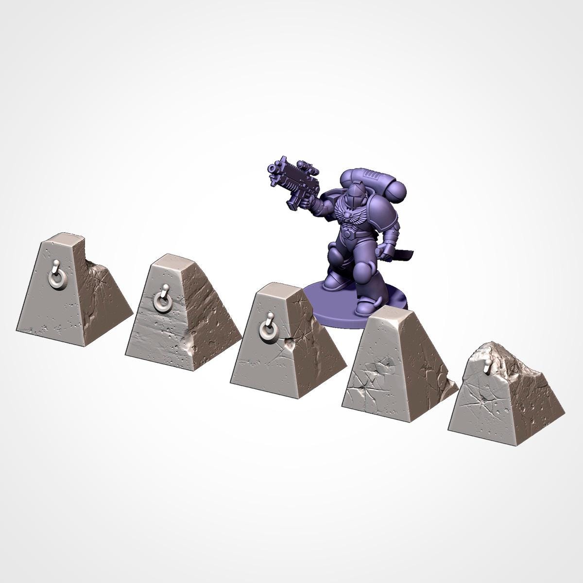 Décors - Obstacles de guerre