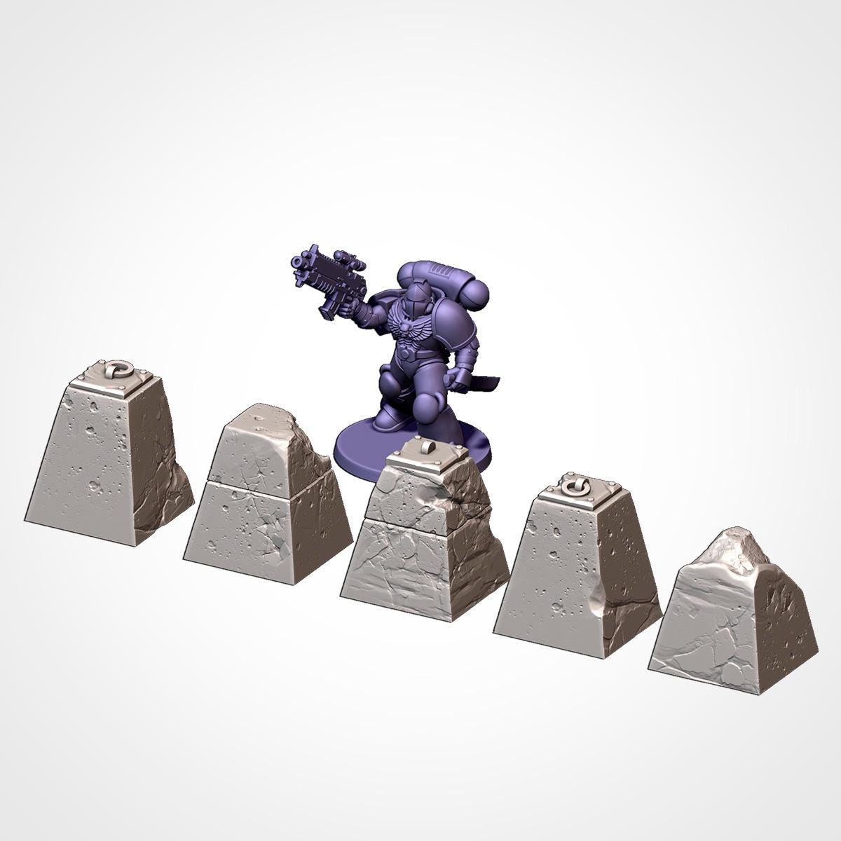 Décors - Obstacles de guerre