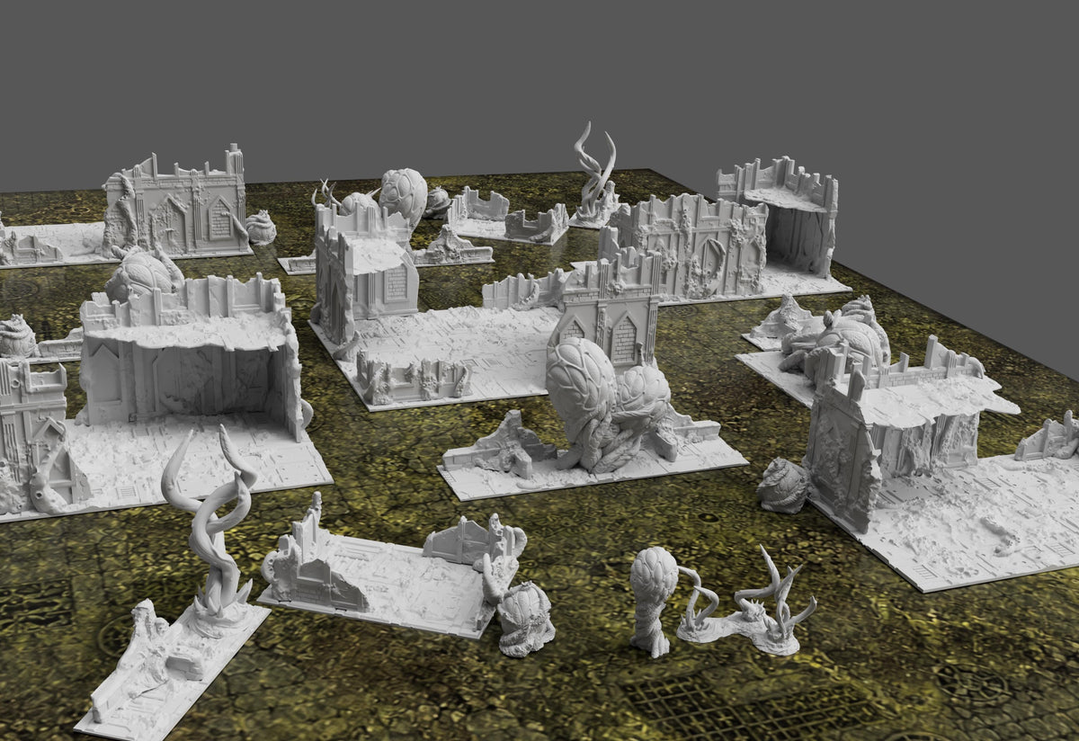 Décors - Set Plague city (compatible v11)