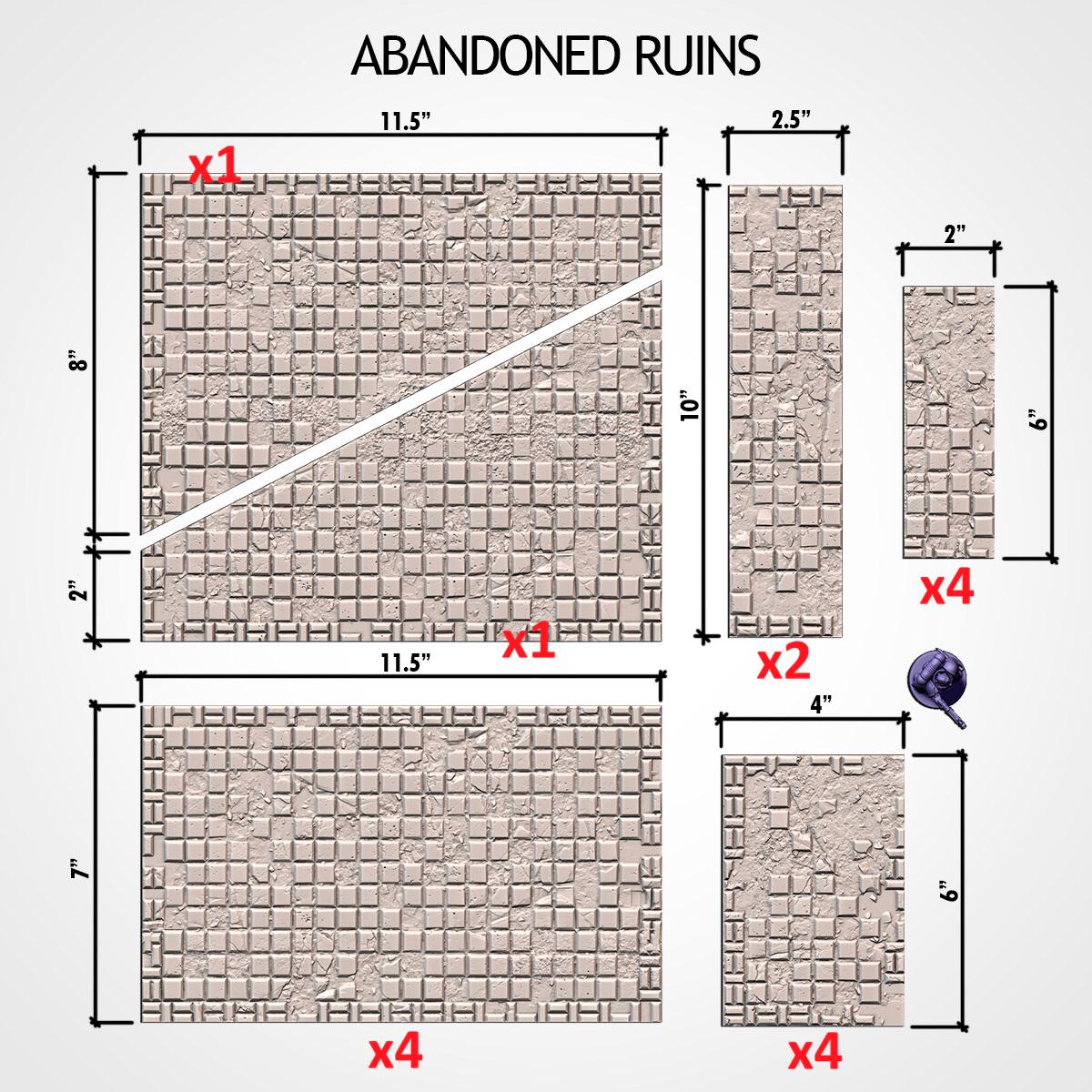 Décors - Zones de terrain v11
