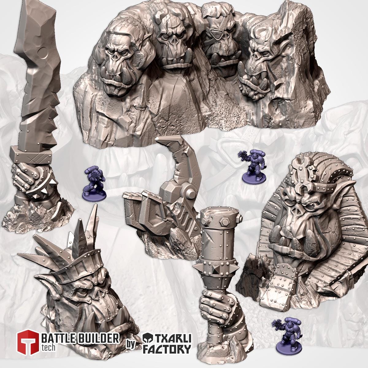 Décors - Monuments Orcs