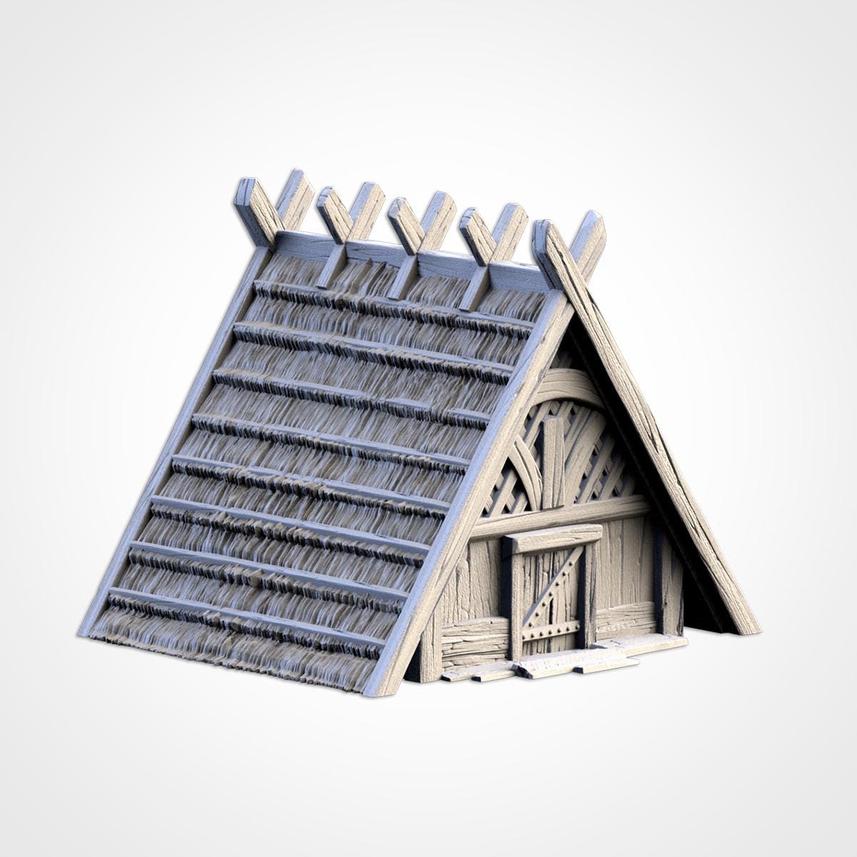 Décors - Hutte Viking