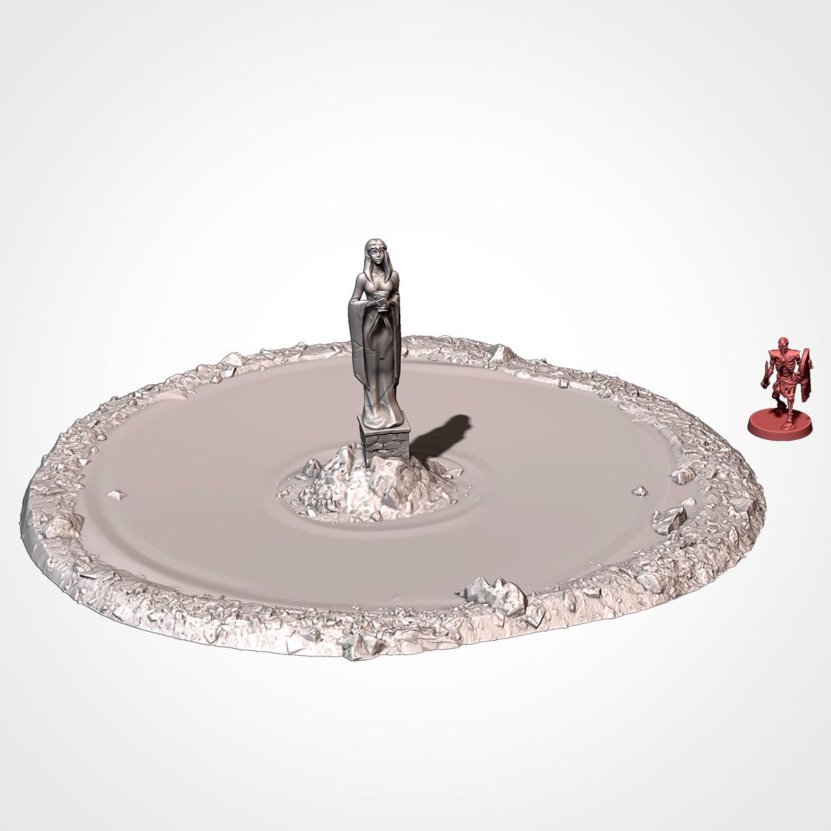 Décors - Place sacrée