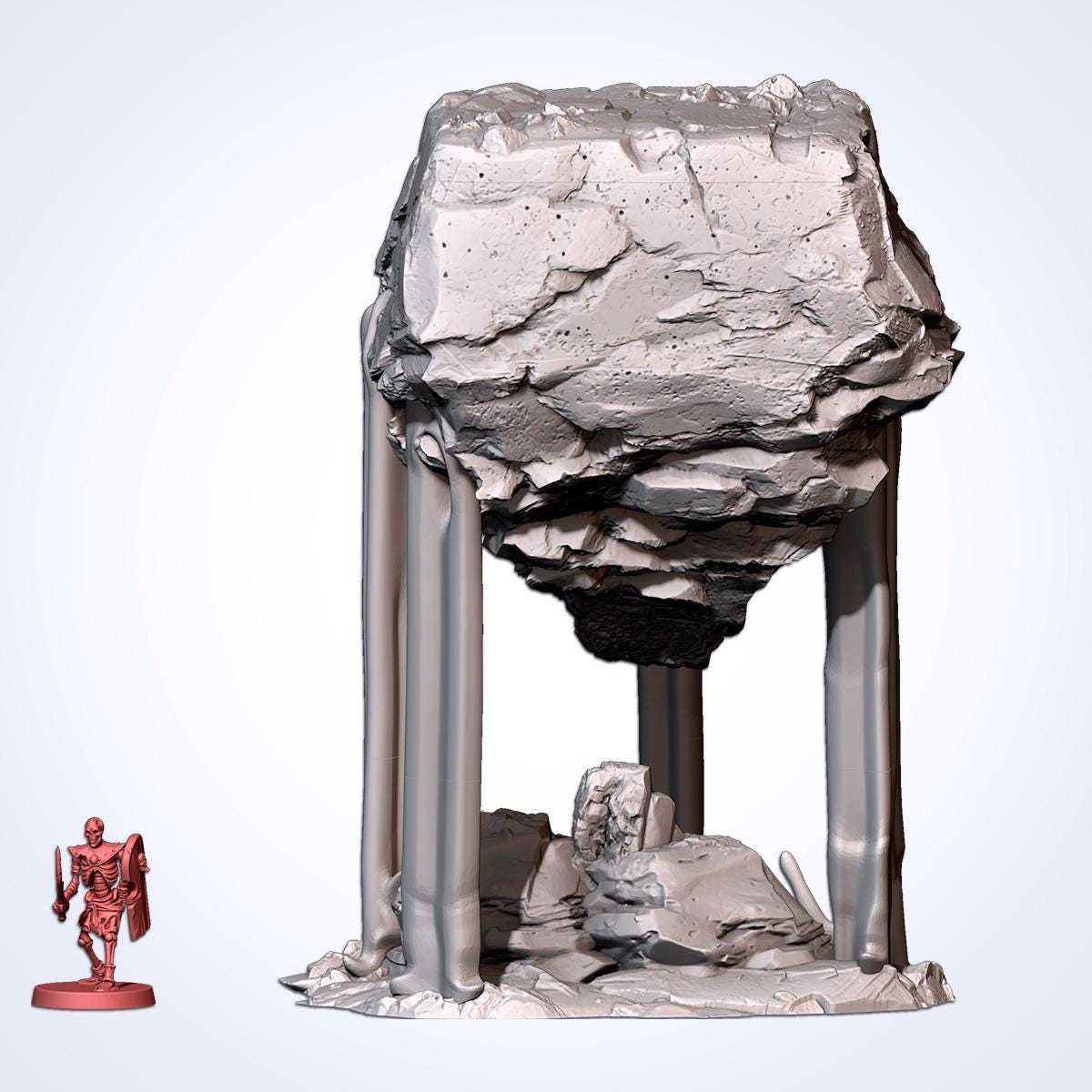 Décors - Rocher volant
