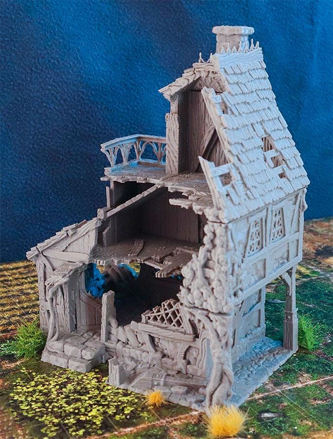 Décors - Maison du guérisseur en ruines