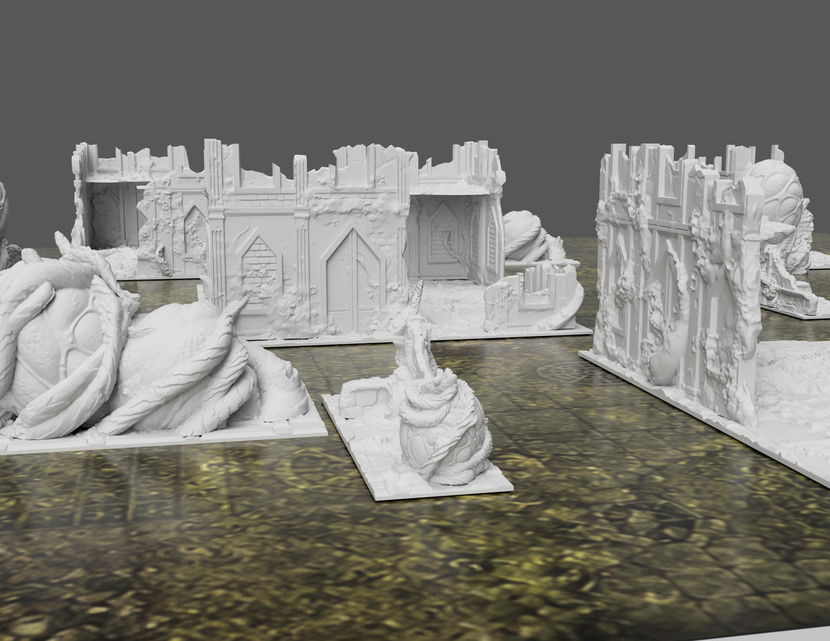 Décors - Set Plague city (compatible v11)