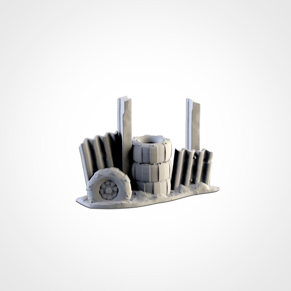 Décors - Set Barricades