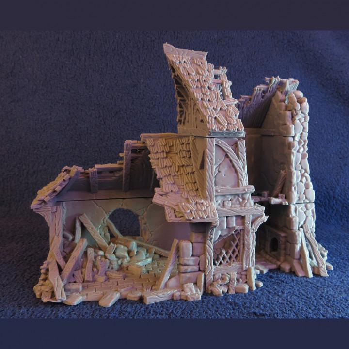 Décors - Petite maison en ruine