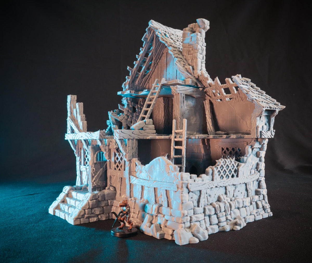 Décors - Maison d'hôtes en ruine
