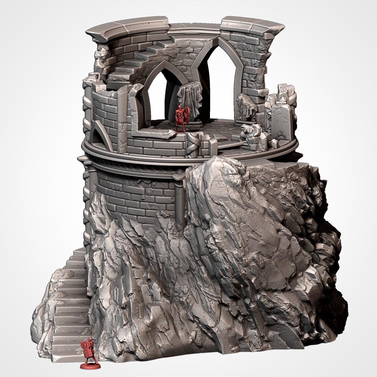 Ruines sur la montagne