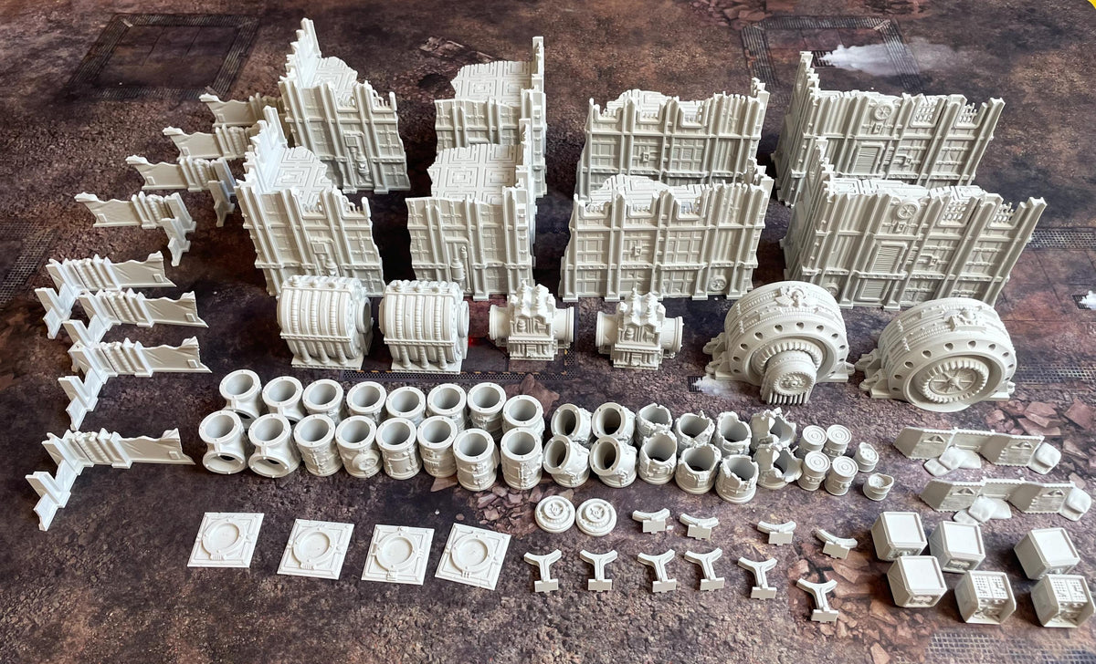 Décors - Set industrialis (compatible v11)