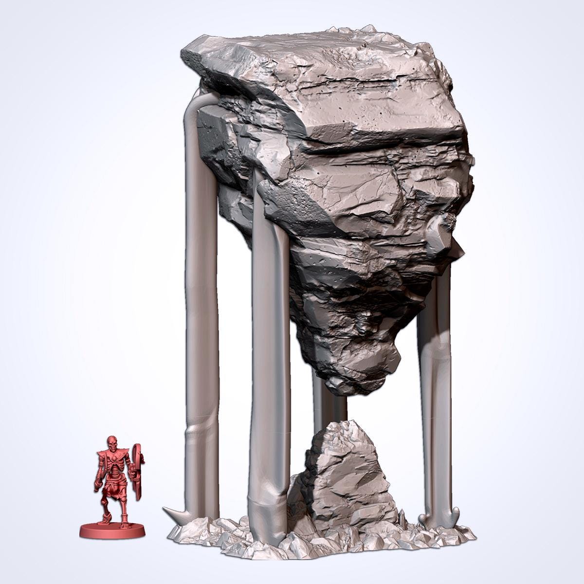 Décors - Rocher volant