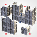 Décors - Cathédrale en ruine - Fermée