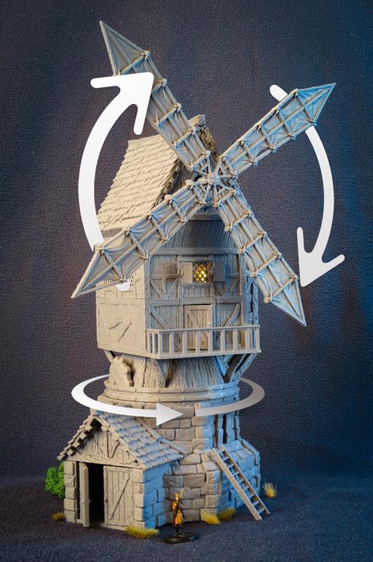 Décors - Moulin à vent