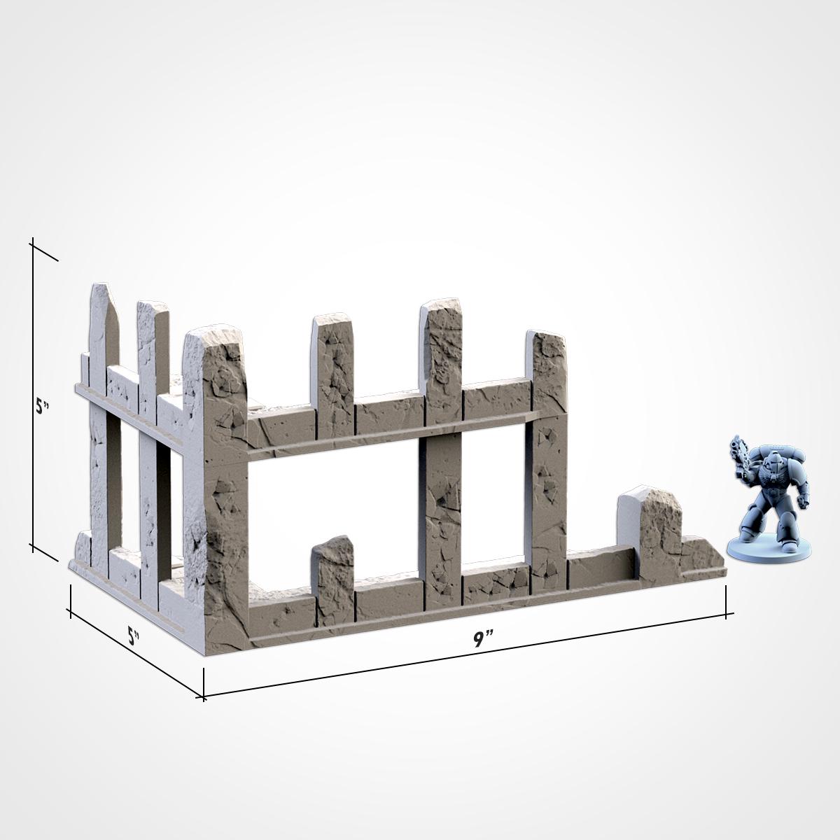 Décors - Set Ville en ruine
