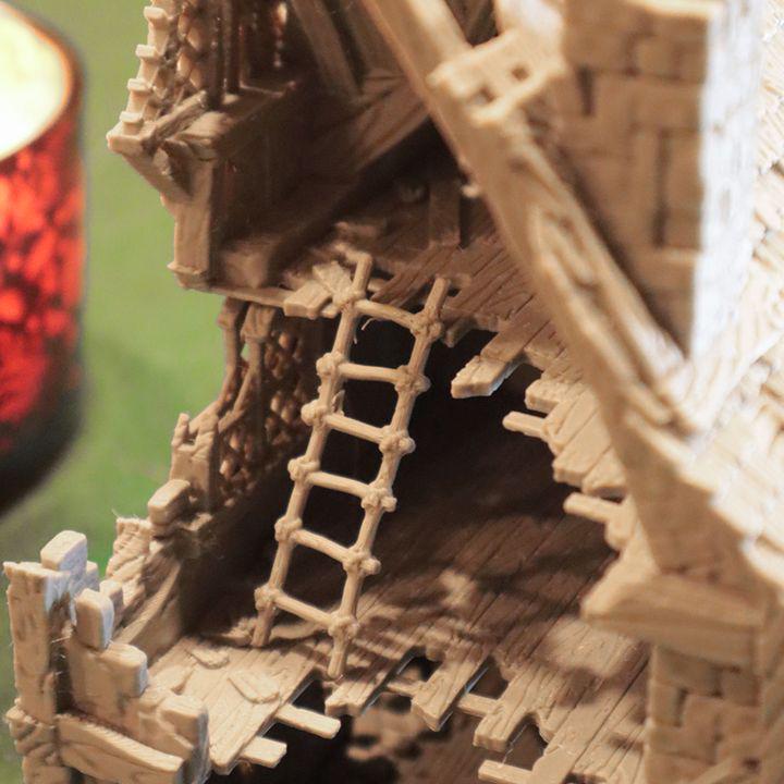 Décors - Galerie en ruine