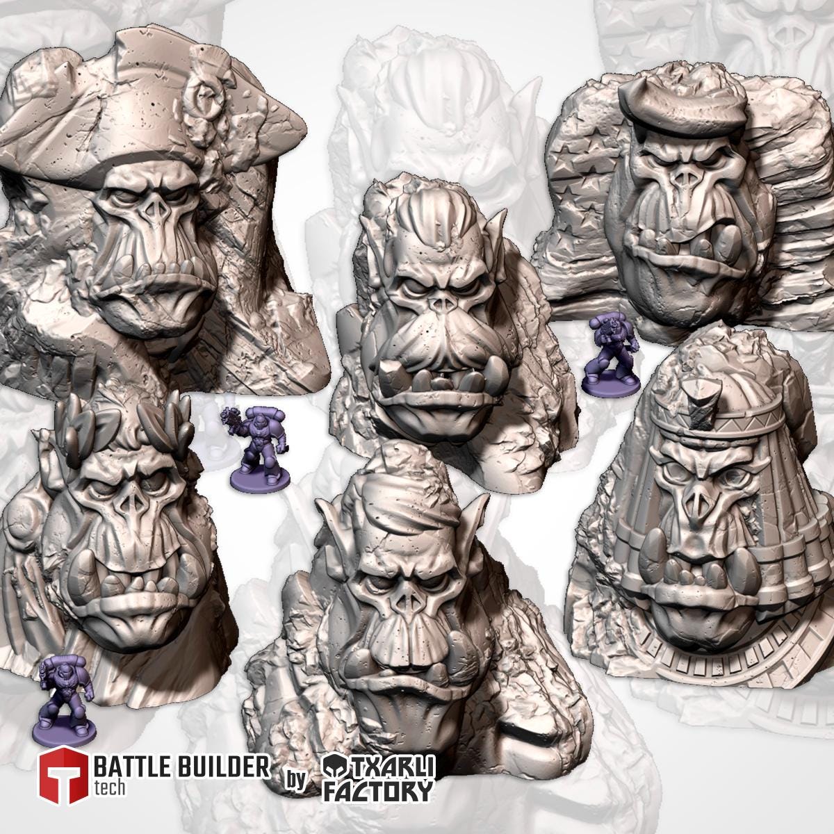 Décors - Monuments Orcs II