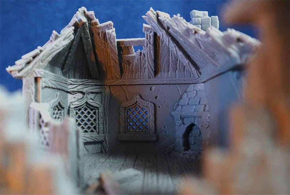 Décors - Maison de l'alchimiste en ruines