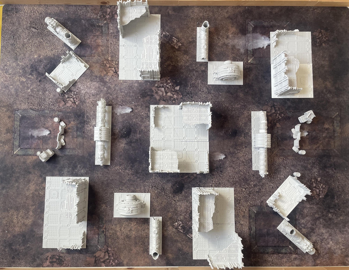Décors - Set industrialis (compatible v11)