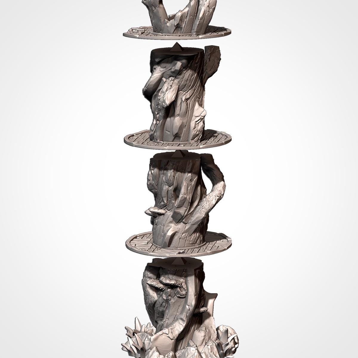 Décors - Set Arbres géants