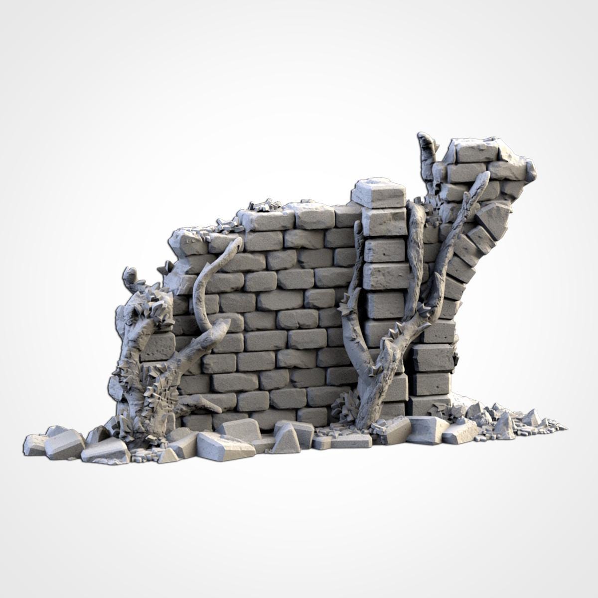 Décors - Cíté en ruine