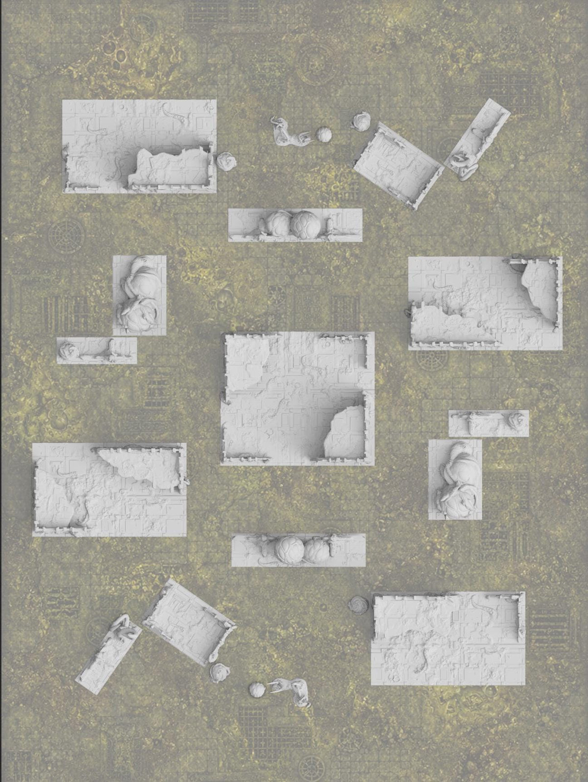Décors - Set Plague city (compatible v11)