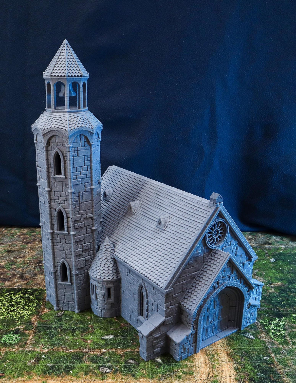 Décors - Église reconstruite